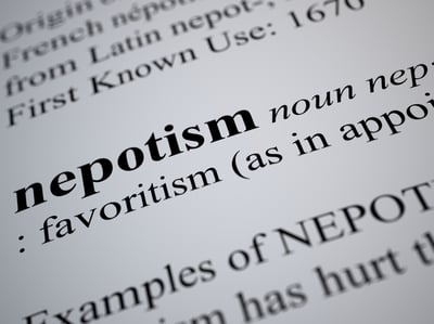 Nepotism and favoritism are morale cancer in sales teams