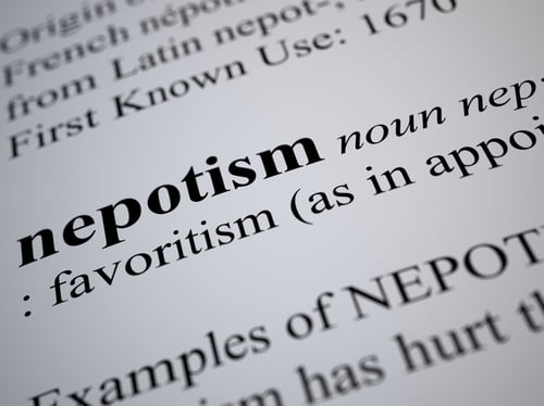Favoritism and nepotism destroy sales
