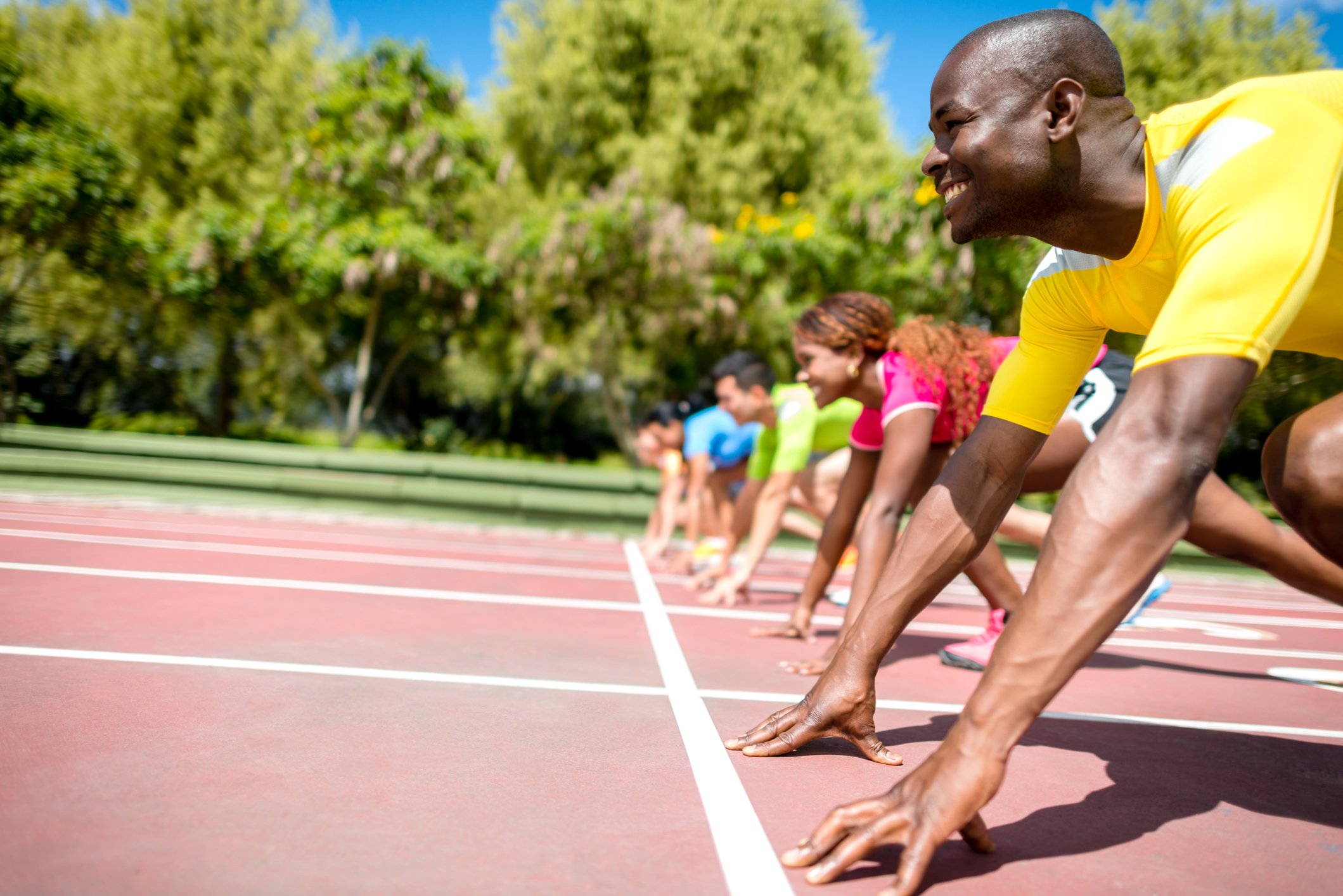 Executive team at the starting line - Scaling Up a Business